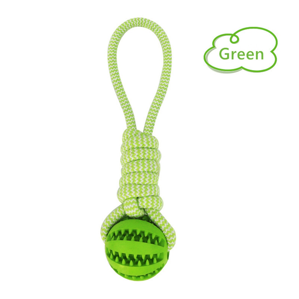 Braid Rope Ball with Treat Dispenser