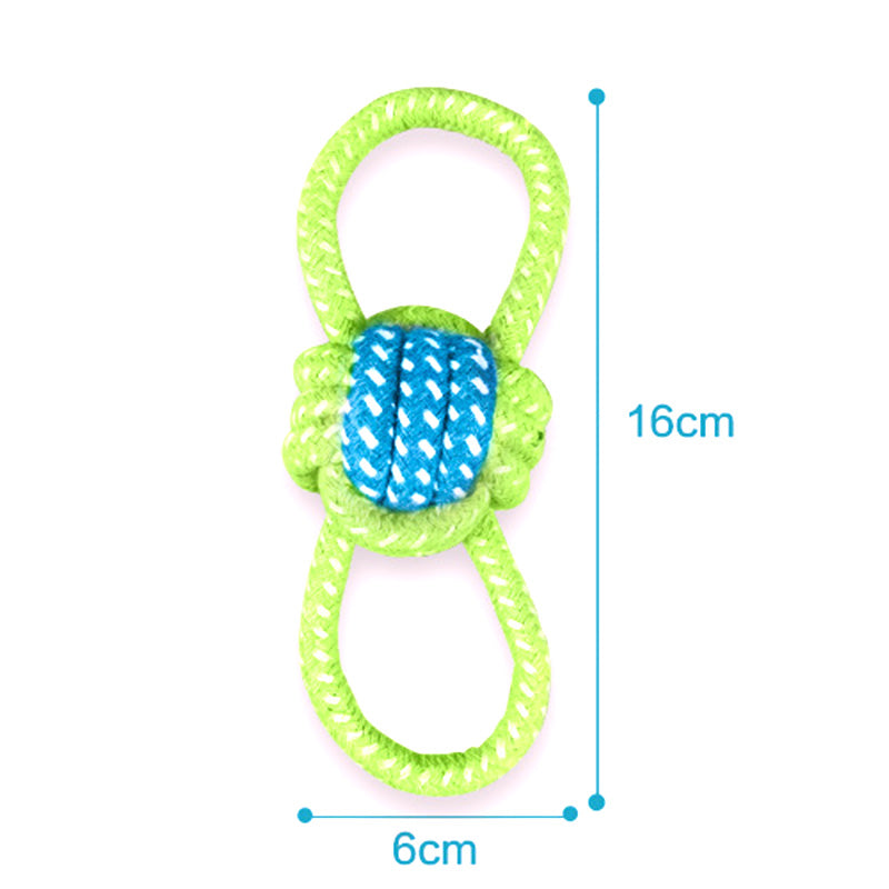 Cotton Rope Toys (7 Different Styles, 7-piece Sets, 9-piece Sets & 13-piece Set)