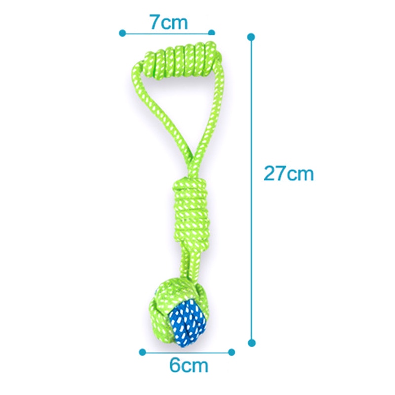 Cotton Rope Toys (7 Different Styles, 7-piece Sets, 9-piece Sets & 13-piece Set)