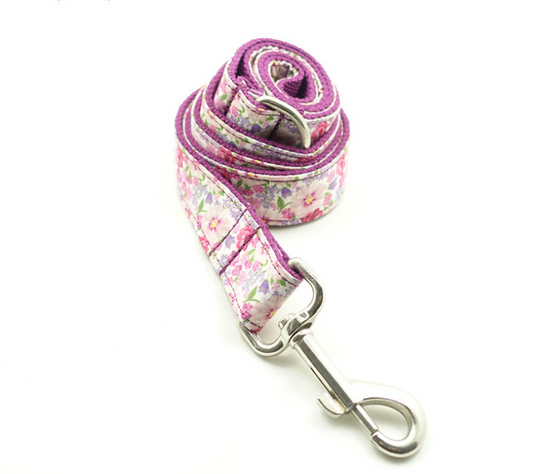 Beautiful Floral Print Leash (120 cm)