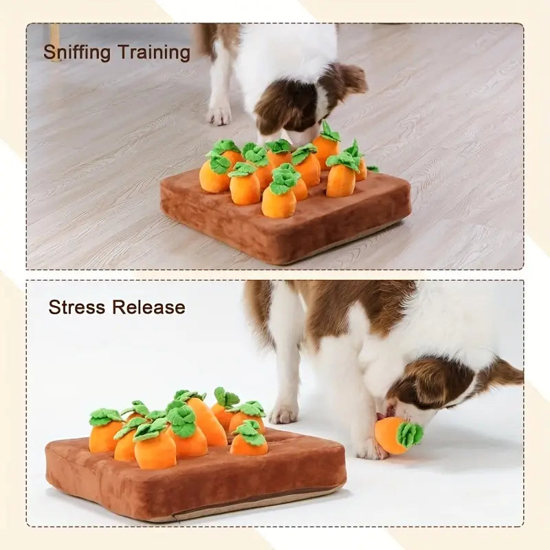 Carrot Farm Treat Puzzle Toy