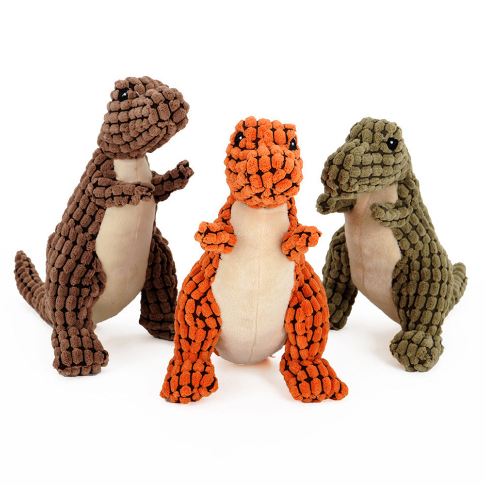 Plush Dinosaur (3-Piece Set or Individual Toy)