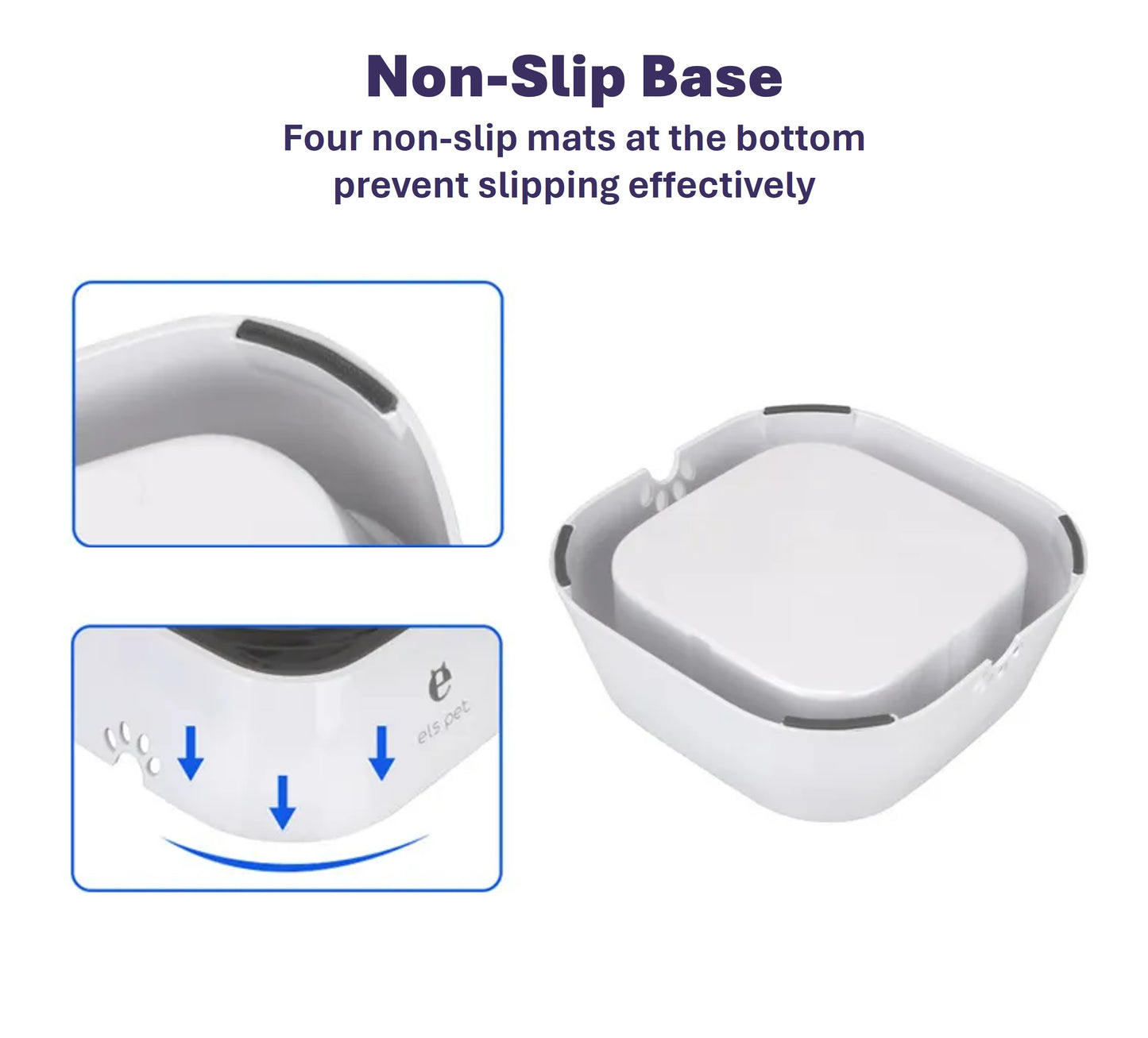 Splash-Proof Water Bowl