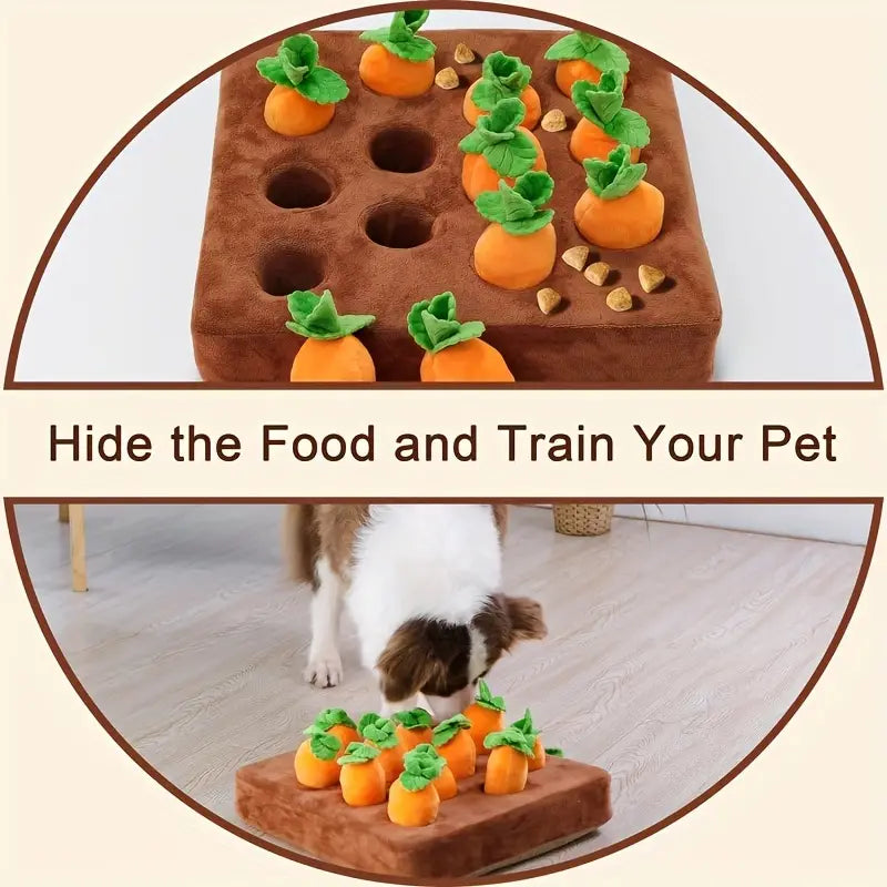 Carrot Farm Treat Puzzle Toy